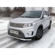Накладка решётки радиатора 12 мм ТСС для Suzuki Vitara 2015-2021